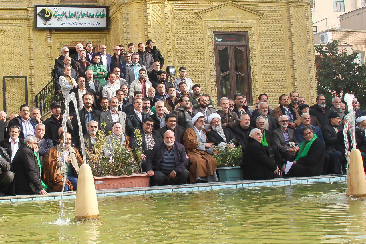 گزارش تصویری جلسه هفتگی خانه مداحان