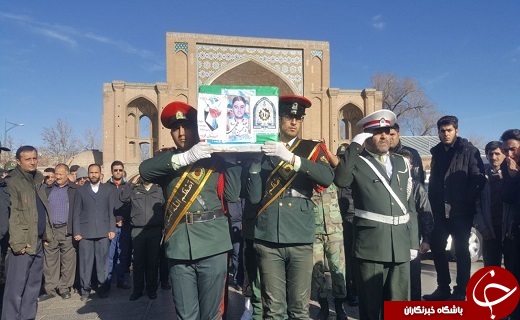 تشییع پیکر شهید محسن زارعی در قزوین