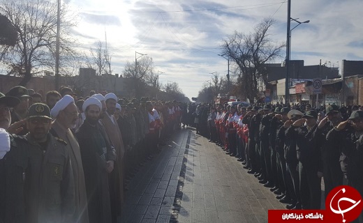 تشییع پیکر شهید محسن زارعی در قزوین