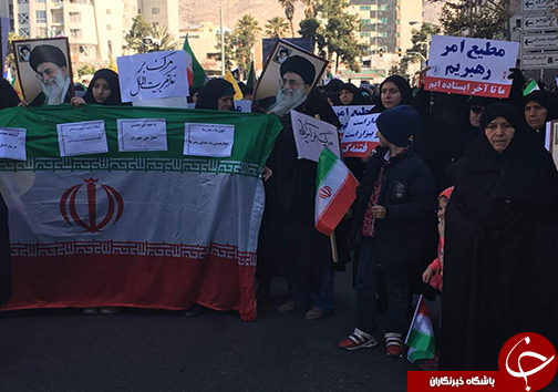 فریاد مرگ بر فتنه گر در فارس طنین انداز شد