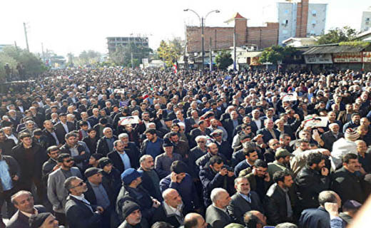قیام مردم ایران در محکومیت آشوبگران ادامه دارد+تصاویر