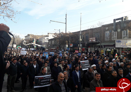 برگزاری راهپیمایی عظیم مردمی در محکوم کردن فتنه کور نفاق در ارومیه+ تصاویر