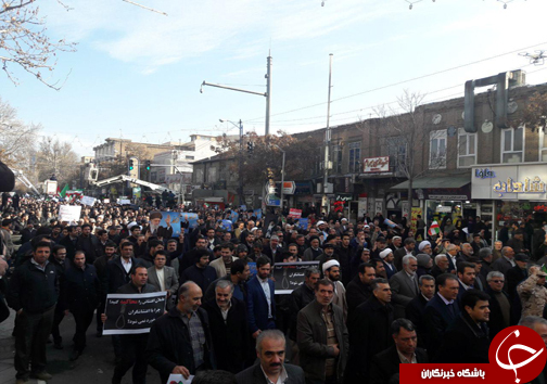 برگزاری راهپیمایی عظیم مردمی در محکوم کردن فتنه کور نفاق در ارومیه+ تصاویر