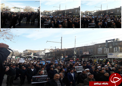 برگزاری راهپیمایی عظیم مردمی در محکوم کردن فتنه کور نفاق در ارومیه+ تصاویر