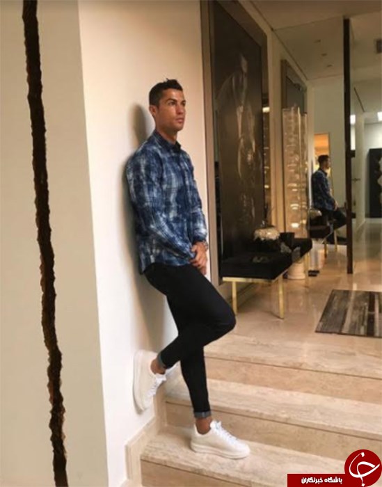 تصاویر رونالدو درخانه 24 میلیارتومانی اش