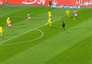 خلاصه دیدار پرسپولیس و نفت تهران در 15 دی 96 + فیلم