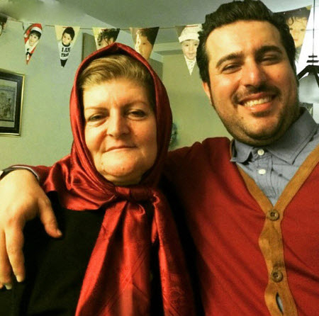 محسن کیایی عزادار شد + تصویر
