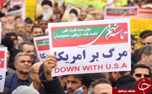 راهپیمایی مردم انقلابی سمنان علیه آشوبگران به روایت تصویر