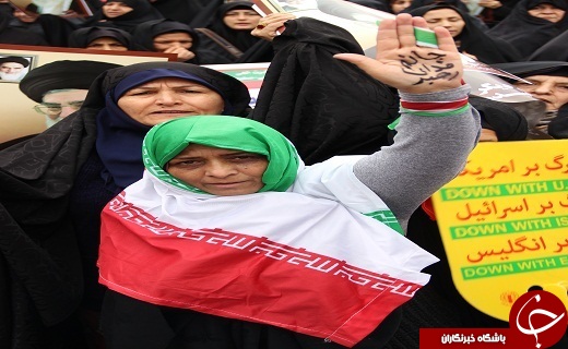 راهپیمایی مردم انقلابی سمنان علیه آشوبگران به روایت تصویر
