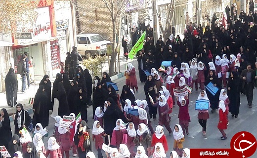 خروش انقلابی مردم اردکان علیه فتنه گران + تصاویر
