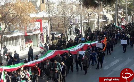خروش انقلابی مردم اردکان علیه فتنه گران + تصاویر