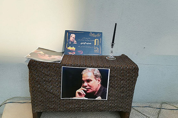 پیکر جمشید الوندی تشییع شد