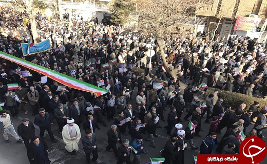 ادامه قیام مردم ایران برای محکوم کردن فتنه کور+تصاویر