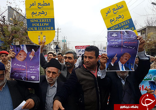 خروش انقلابی مردم گنبدکاووس علیه اغتشاش گران +تصاویر