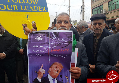 خروش انقلابی مردم گنبدکاووس علیه اغتشاش گران +تصاویر