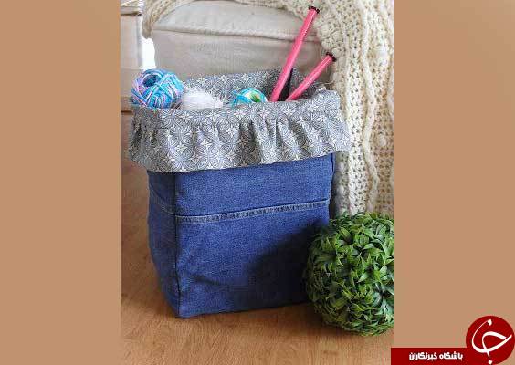 ایده&zwnj;هایی جالب و شگفت انگیز برای شلوار لی کهنه +تصاویر