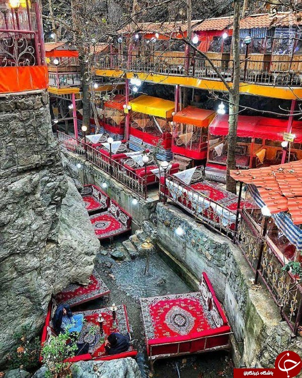 نمایی زیبا از دربند