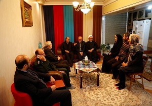 دیدار استاندار قزوین با سه خانواده شهید و ایثارگر