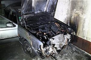 پژو پارس در افسریه طعمه حریق شد