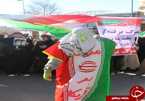 برگزاری راهپیمایی مردم کردستان در محکومیت اغتشاشات اخیر
