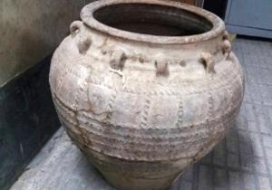 کشف کوزه تاریخی در شهرستان مرودشت