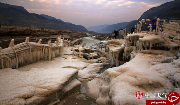 تصاویر دیدنی زمستان برفی چین