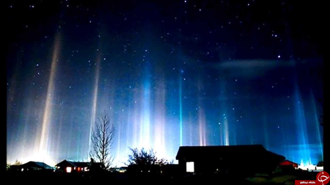 ستون&zwnj;های نوری و شگفت انگیز در شمال کانادا+تصاویر