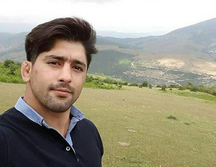 دارنده مدال برنز کشتی فرنگی نوجوانان  درگذشت