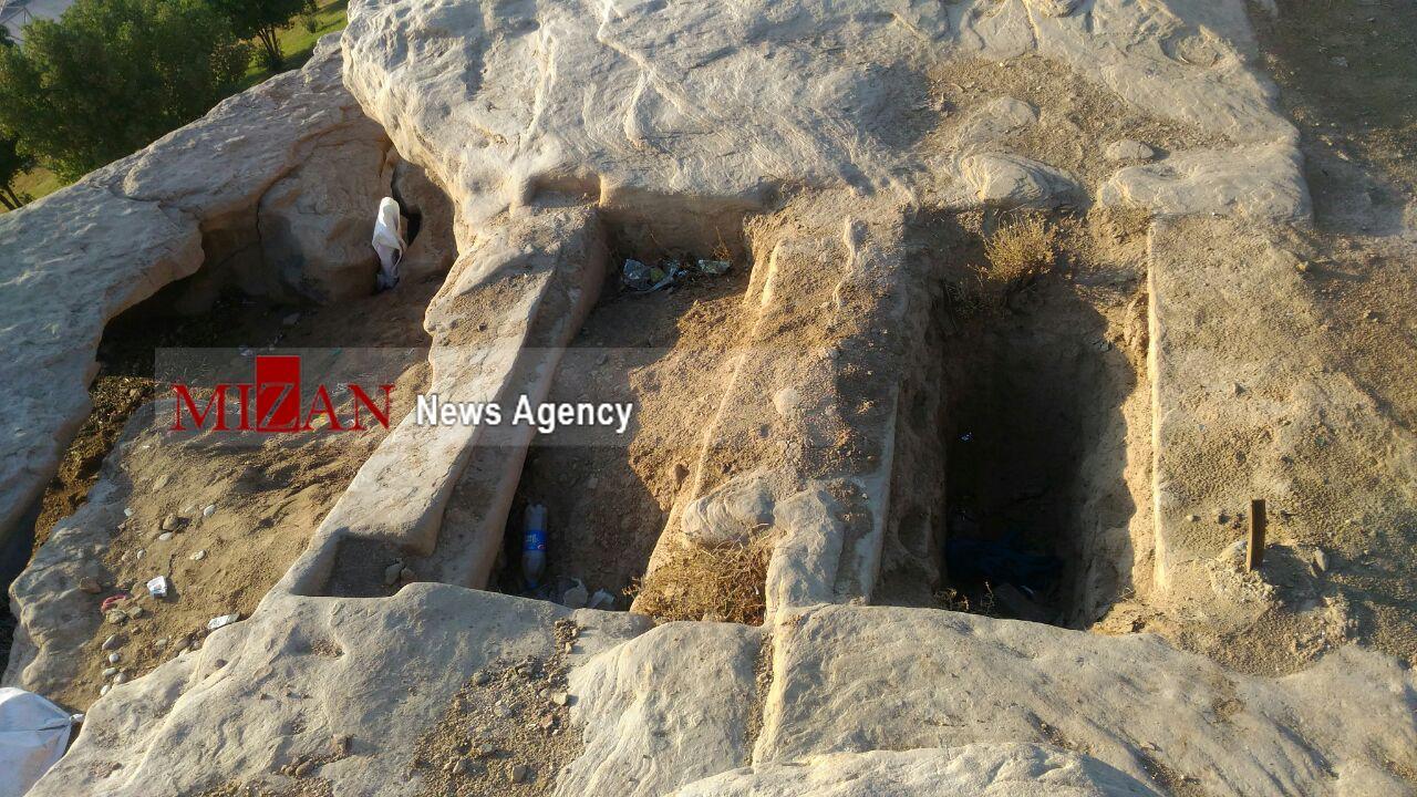 رها شدن گور دخمههای باستانی در اهواز+تصاویر رها شدن گور دخمههای باستانی در اهواز+تصاویر