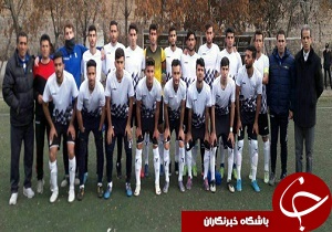 تساوی تیم فوتبال امید کاسپین در بازی خارج از خانه
