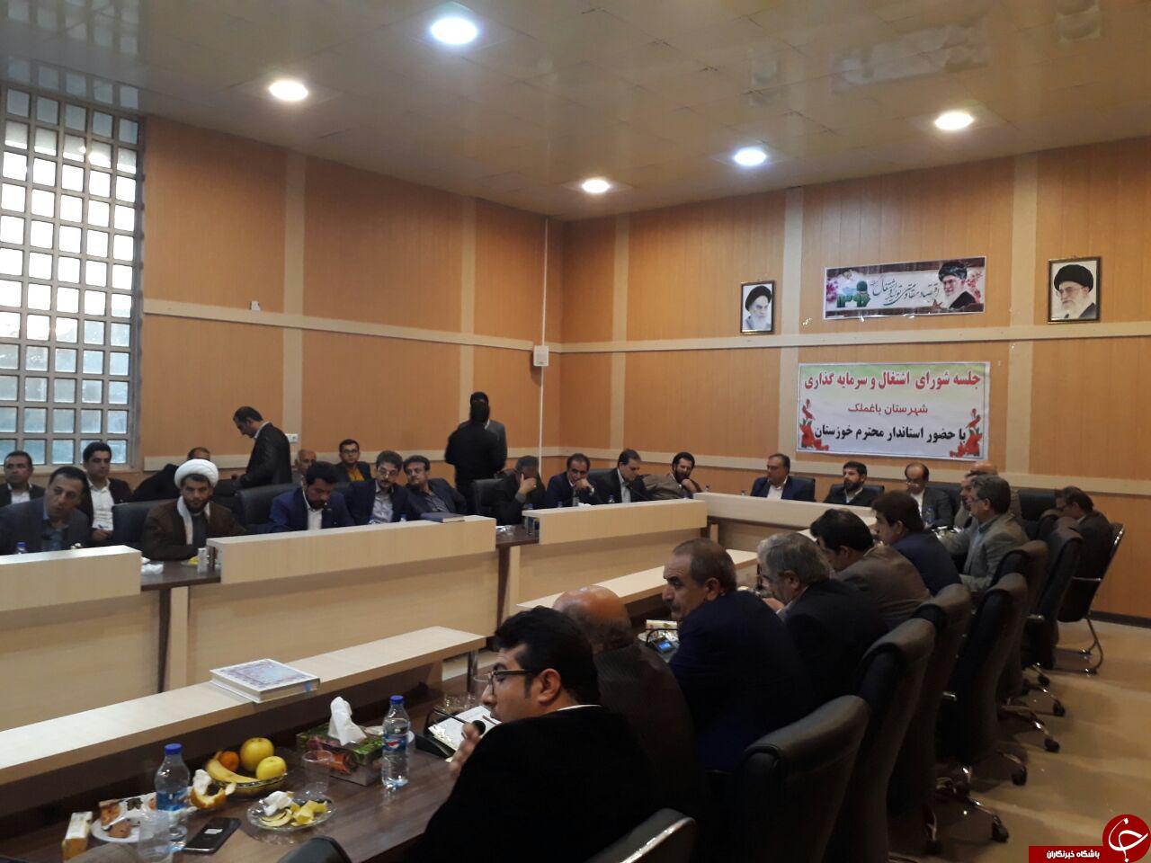 برگزاری جلسه شورای اشتغال در باغملک