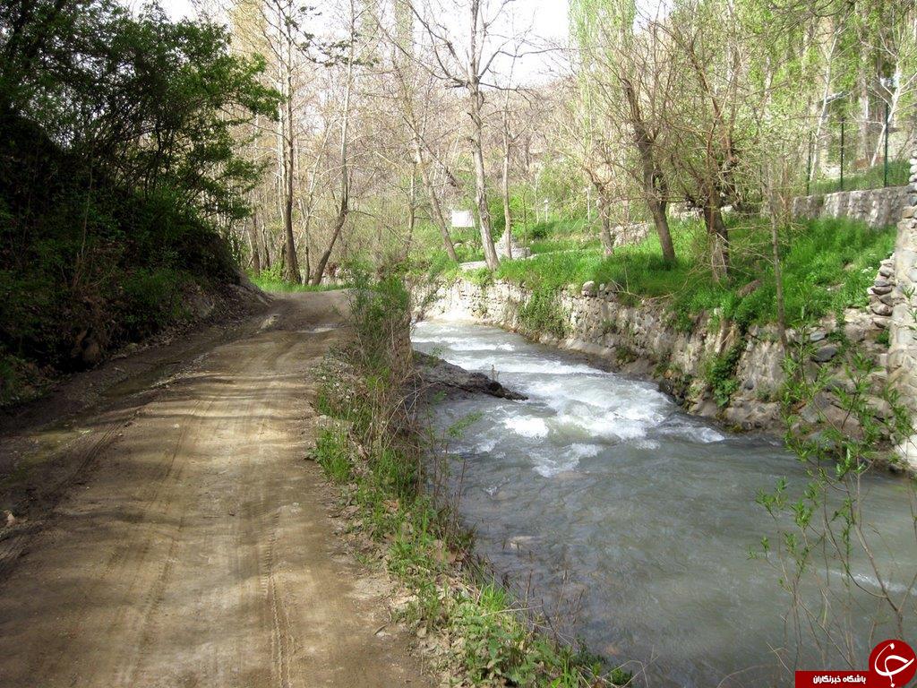 تصاویر زیبا از روستای آغشت در استان البرز