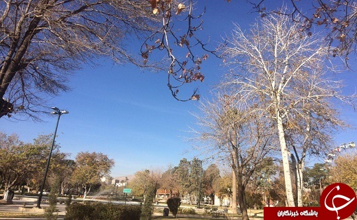 نمایی از هوای پاک در شیراز + تصاویر