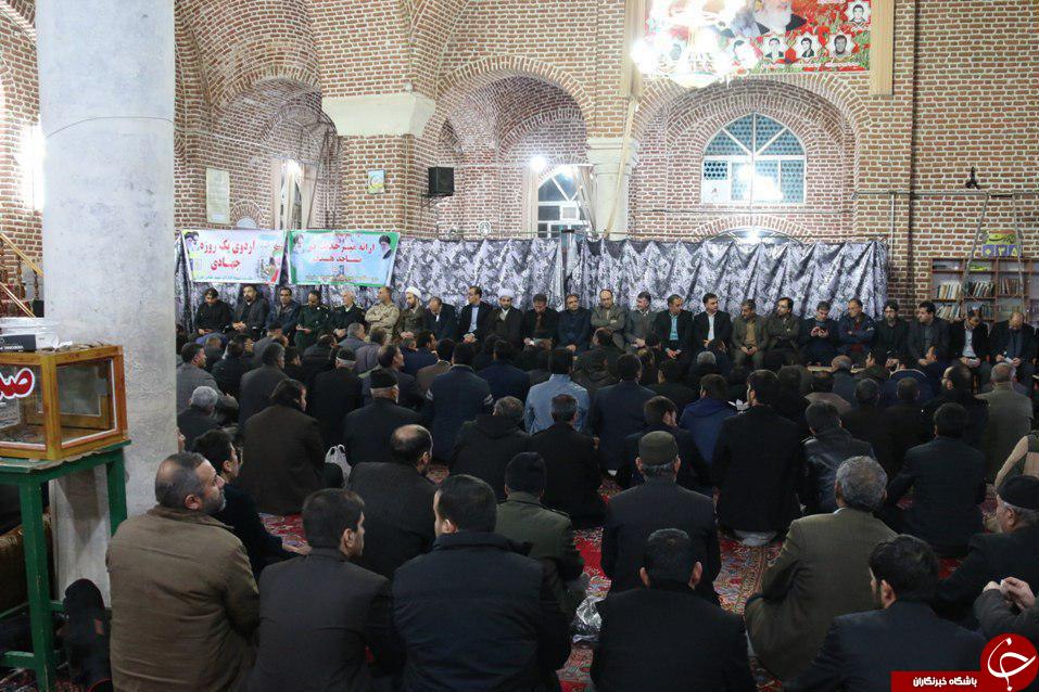 دیدار مردمی فرماندار خوی در شهر دیزج دیز+ تصاویر