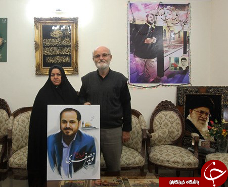 تازه دامادی که کروکی مزارش را کشید