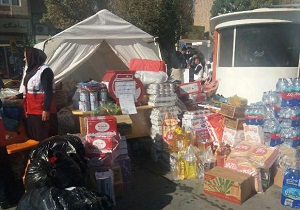 رتبه اول استان سمنان در کمک‌ به زلزله‌زدگان کرمانشاه