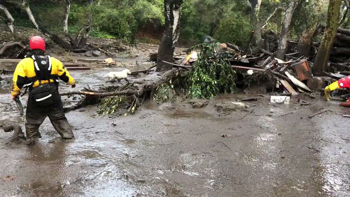 سیل در کالیفرنیا دستکم ۱۳ کشته بر جای گذاشت