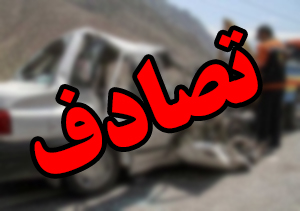 دو تصادف شدید در بامداد امروز و ۳ مصدوم