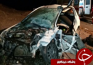 دو مصدوم در حادثه رانندگی