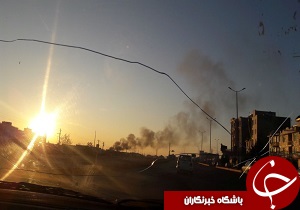 دود سیاه در آسمان قزوین