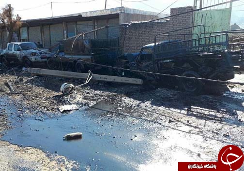 برخورد تریلر نفت&zwnj;کش با ۵ خودرو در پلدختر