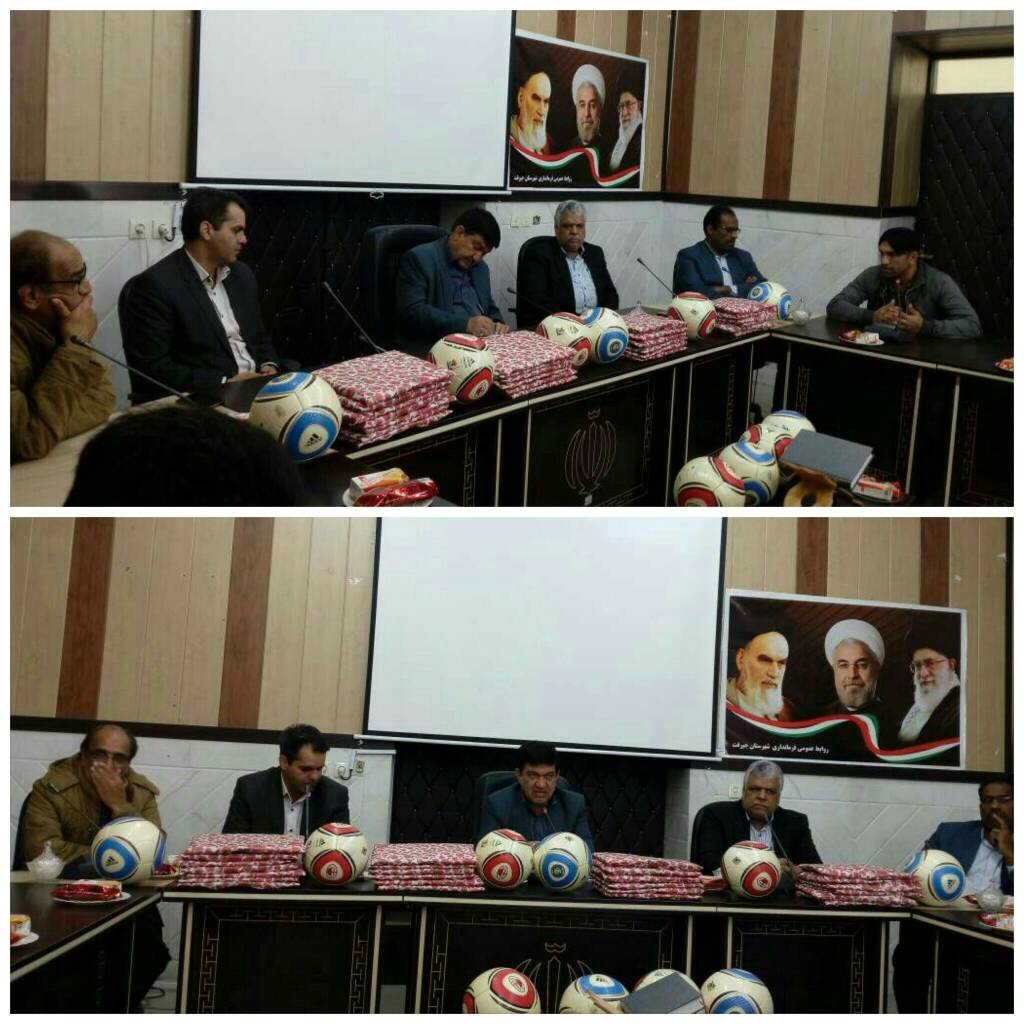 تجلیل از قهرمانان فوتبال لیگ برتر جوانان استان در جیرفت