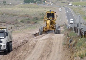 شانه سازی در 100کیلومتر از محورهای جاده‌ای سلفچگان