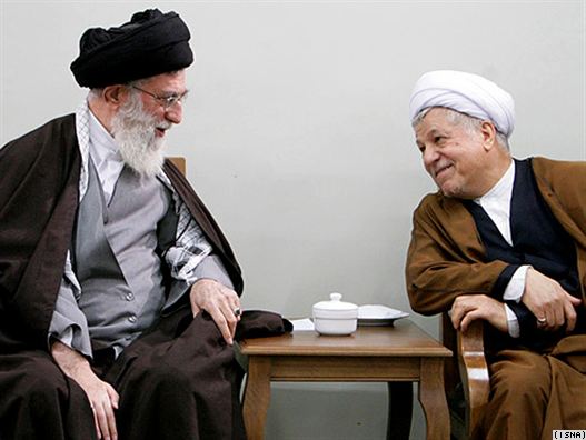 هاشمی رفسنجانی: عشق من آقای خامنه&zwnj;ای است+ فیلم