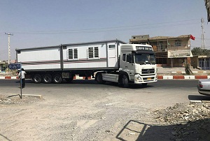 ارسال ۲۰۰ کانکس از سپاه استان مرکزی به کرمانشاه