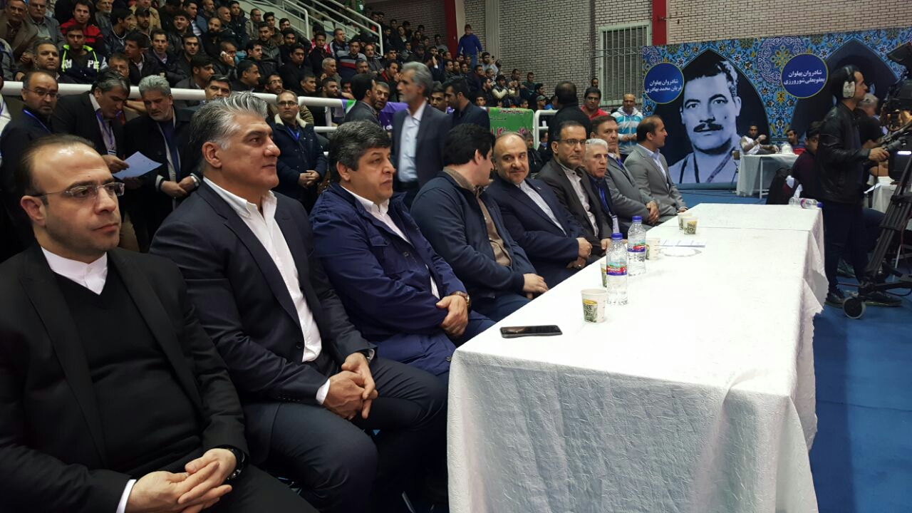 برگزاری دیدار نهایی رقابت های کشتی پهلوانی در حضور وزیر ورزش