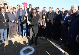 آغاز ساخت مدرسه خیرساز روستایی در میاندوآب