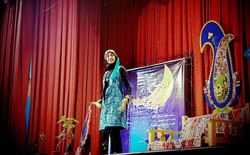 نقل &laquo;بیژن و منیژه&raquo; از سوی نوجوان کرمانشاهی در جشنواره&zwnj;ی قصه&zwnj;گویی