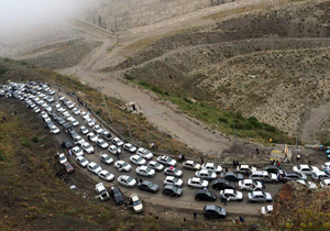 جاده چالوس عصر امروز یک طرفه می شود
