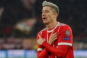 گلهای رابرت لواندوفسکی در سال 2017 + فیلم
